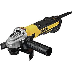 $225.92 | DEWALT Angle Grinder, 5 to 6-Inch, Variable Speed, Slide Switch (DWE43240VS) at Amazon