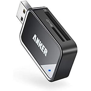 $8.99* | Anker USB 3.0 Type A to MicroSD / SD Card Reader at Amazon