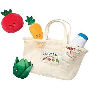5-Pc Melissa & Doug Market Basket Fill & Spill Multi-Sensory Infant Toy $10.10 