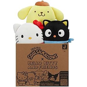 $13.84* | 3-Piece 5" Squishmallows Original Sanrio Hello Kitty & Friends Mystery Pack at Amazon
