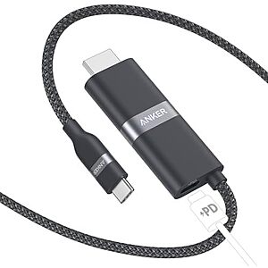[Prime] $15.99* | 6' Anker Nano USB-C to HDMI Cable Adapter w/ 140W PD Port at Amazon