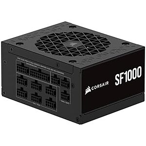 [AC] $181.99* | 1000W Corsair SF1000 80 PLUS Platinum Fully Modular SFX Power Supply at Amazon