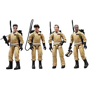 $22.99* | 4-Pack 3.75" Ghostbusters Plasma Pack 40th Anniversary Action Figure Set at Amazon