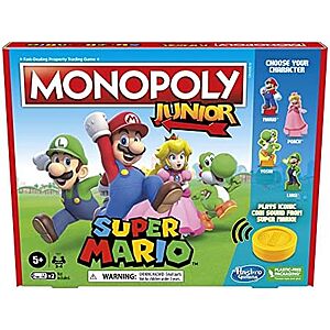 $11.99* | Monopoly Junior Board Game (Super Mario Edition) at Amazon