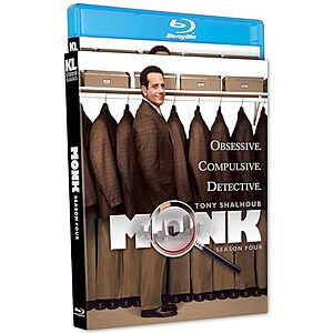 $15.94 | Monk: The Complete Fourth Season (Blu-ray) at Amazon