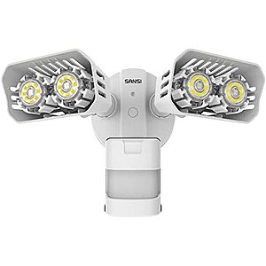 $9.69* | SANSI LED 18w Lumen Motion Sensor Security Light at Amazon