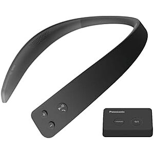 $25.76* | Panasonic WN10 Wireless Bluetooth Wearable TV Neck Speaker at Amazon