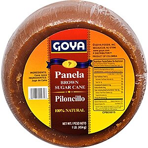 | 16-Oz Goya Foods Panela Brown Sugar Cane at Amazon