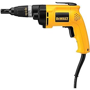 $82.92 | DEWALT Drywall Screw Gun, 6.2-Amp (DW257) at Amazon