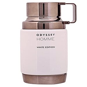 $20.39* | 3.4-oz Armaf Odyssey Homme White Edition for Men Eau de Parfum Spray at Amazon