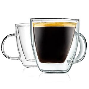 $8.99 | 2-Pack 5.2-Oz NutriChef Espresso Cups at Amazon