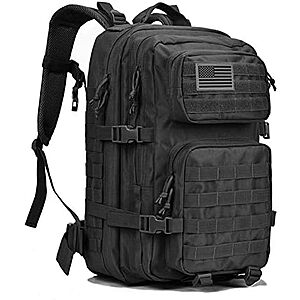 [Prime] $19.99* | 40L Reebow Gear 3-Day Tactical Backpack (Large, Black or Brown) at Amazon