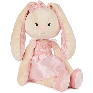 $15.99 | GUND Take-Along Friends Plush, Curtsy Ballerina Bunny, Pink, 15" at Amazon
