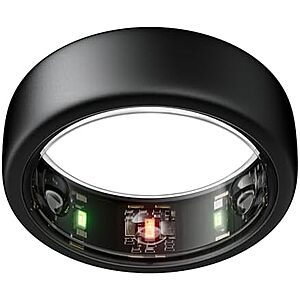 $138.99 | Oura Ring Gen3 Horizon - Stealth - Size 10 at Amazon