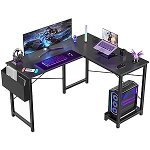$45.98* | 50" Sweetcrispy L-Shaped Reversible Computer Desk at Amazon