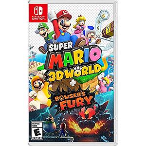 Super Mario 3D World + Bowser's Fury (Switch)  + Free S/H