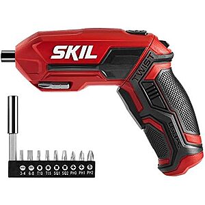 [YMMV, AC] $18.93* | SKIL 4V Pivot Grip Rechargeable Cordless Screwdriver at Amazon