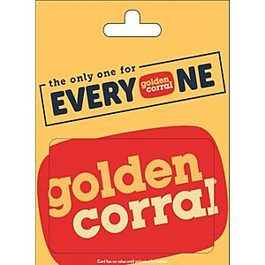 $40 | $50 Golden Corral Gift Card & More at Amazon