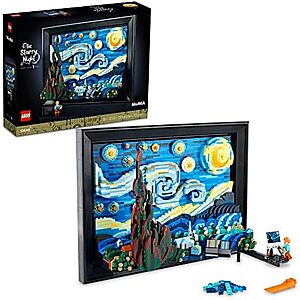 $136* | 2316-Piece LEGO Ideas - Vincent van Gogh - The Starry Night (21333, 2022) at Amazon