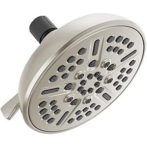 Select Areas: Delta Faucet 8-Spray 2.5 GPM Shower Head (Satin Nickel) $20.30 & More