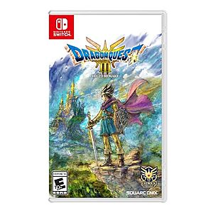 Dragon Quest III HD-2D Remake (Switch or PS5) $30 