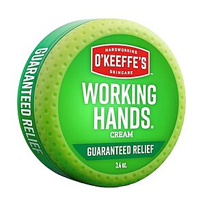 Select Accounts: 3.4-Oz O'Keeffe's Working Hands Hand Cream $5.90 w/ S&S