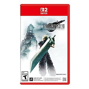 Pre-Order: Final Fantasy VII Remake Intergrade (Switch 2, Game Key Card) $30 