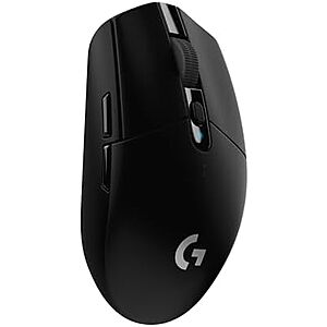 Logitech G305 LIGHTSPEED Wireless Hero 12K Sensor Gaming Mouse + $15 Promo Credit $27 