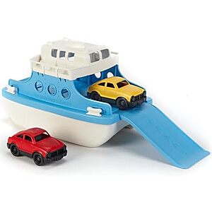 $11.98* | Green Toys Ferry Boat with Mini Cars Bathtub Toy (Blue/White) at Amazon