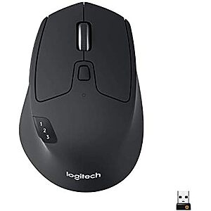 Logitech M720 Triathlon 1000 DPI Wireless Optical Mouse $22.50 + Free S&H
