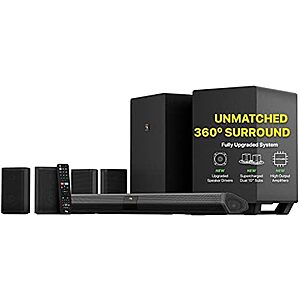 $1099* | Nakamichi Shockwafe Ultra 9.2 eARC 1300W Soundbar System w/ Dual 10" Subwoofers at Amazon
