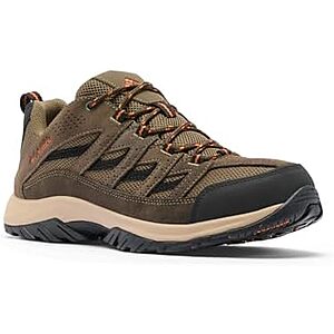 $51.99* | Columbia Men's Crestwood Hiking Shoes (Camo Brown/Heatwave) at Amazon