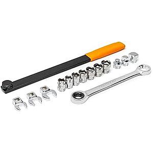 15-Pc GEARWRENCH Ratcheting Serpentine Belt Tool Set $37.05 + Free S&H