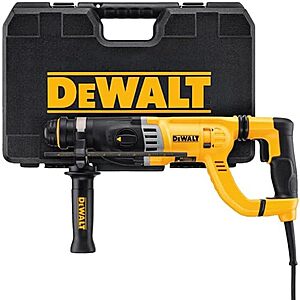 [AC] $174 | DEWALT SDS Rotary Hammer Drill, 115 Volts, Corded (D25263K) at Amazon