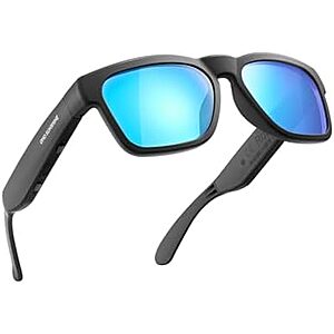 OhO Smart Polarized Sunglasses w/ Bluetooth Speaker (Mirror Blue Lens) $9.60 