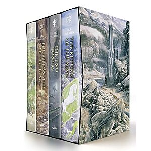 $70.70* | The Hobbit & The Lord of the Rings Illustrated by Alan Lee Box Set (Hardcover) at Amazon