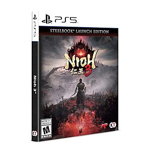 Nioh 3: SteelBook Launch Edition (PS5) $55 + Free S&H