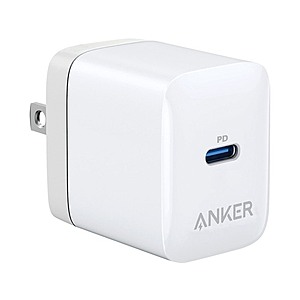 Anker PowerPort III 20W USB-C Power Delivery Wall Chargers w/ Foldable Prongs from $8 + Free S&H w/ Prime