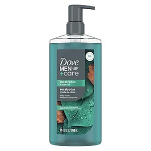 26-Oz Dove Men + Care Body Wash (various) from w/ S&S