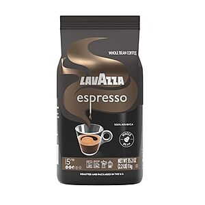 Select Accounts: 2.2-Lb Lavazza Espresso Whole Bean Coffee (Medium Roast) w/ S&S