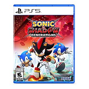 Sonic X Shadow Generations (PS5) $14.25 