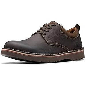 $34.99* | Clarks Men's Eastridge Low Oxfords (Limited Sizes, Dark Brown) at Amazon