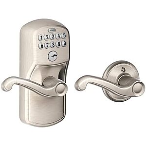 $90* | Schlage FE575 Keypad Entry w/ Auto-Lock at Amazon