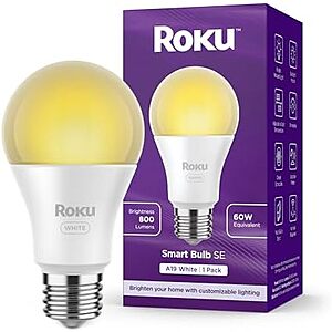 $2.50 | Roku Smart Light Bulb at Amazon