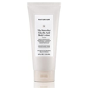 [SnS, AC] $8.10 | 8-Oz Naturium The Smoother Glycolic Acid Body Lotion at Amazon