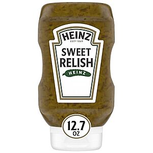 [SnS, AC] $1.74* | 12.7-Oz Heinz Sweet Relish Squeeze Bottle at Amazon