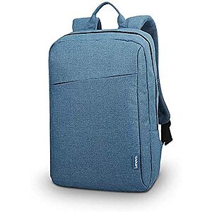 15.6" Lenovo Casual Laptop Backpack (Blue) $10 