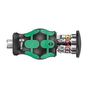 6-Pc Wera Kraftform Kompakt Stubby Magazine 1 $19.20 + Free S&H w/ Prime