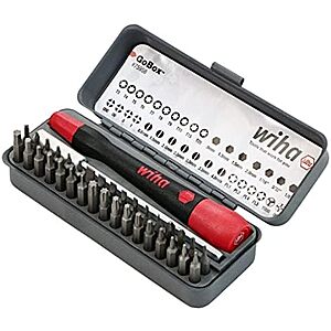 $29.99* | 36-Piece Wiha GoBox Precision Micro Bit Set at Amazon