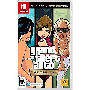 Grand Theft Auto: The Trilogy Definitive Edition (Switch) $20 